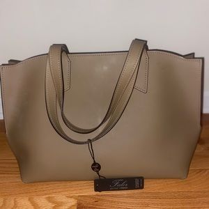 Falor green/gray new with tags purse